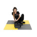 Мат-пазл  Hop-Sport HS-A010PM-4 EVA 1cm 4 части yellow-gray - фото №6